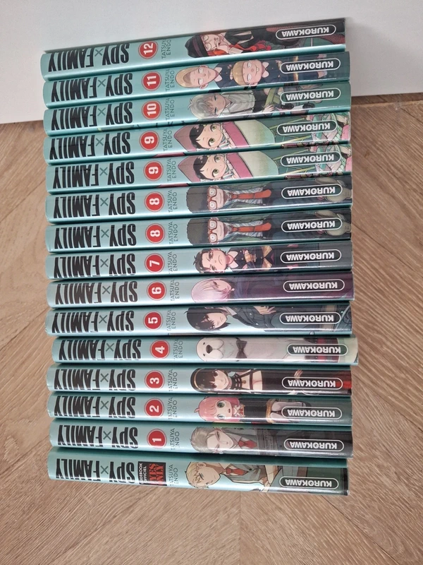 SpyXfamily de 1 à 12 avec tomes en doubles et tome éditions limité