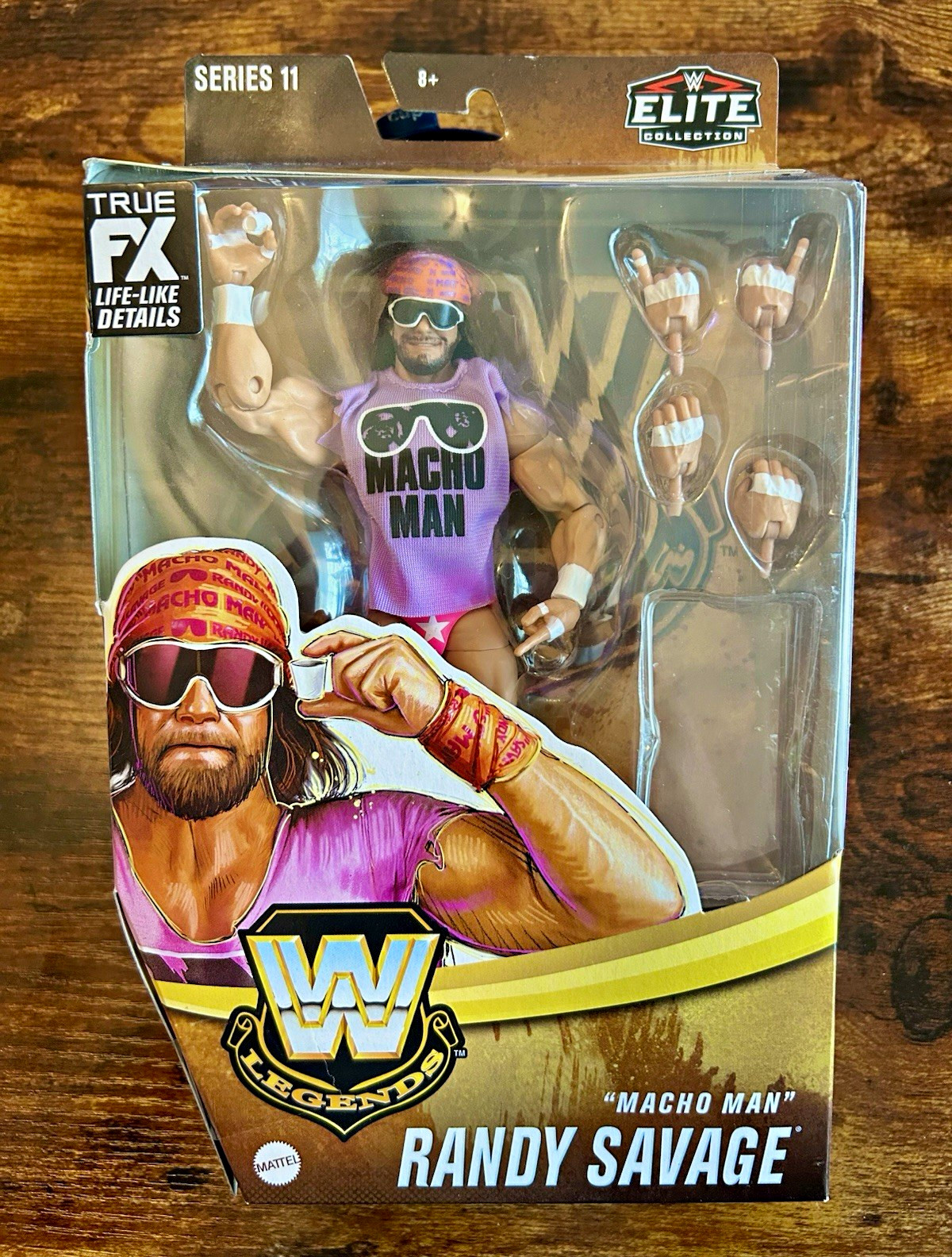 WWE Legends Elite Collection Series 11 Modellino Macho Man Randy Savage