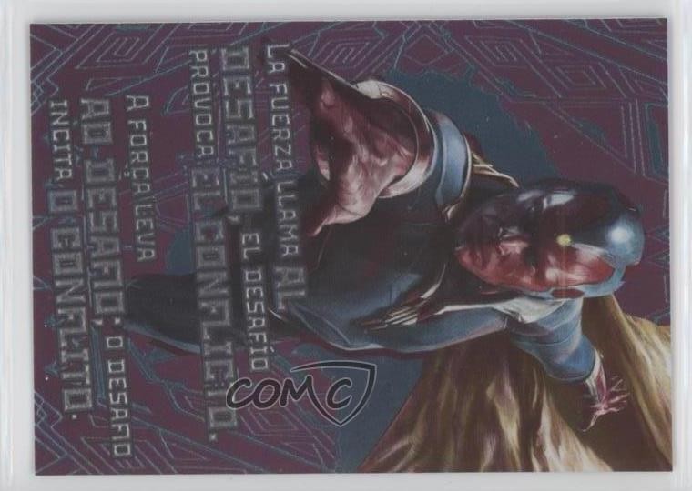 2016 Panini Marvel Captain America: Civil War Quotes #98 0p6