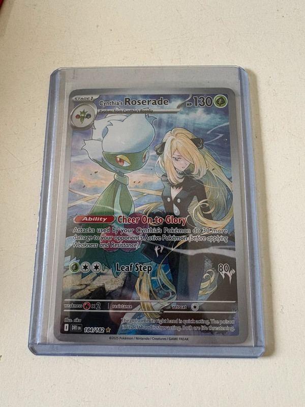 Cynthia's Roserade #184 Pokemon Destined Rivals