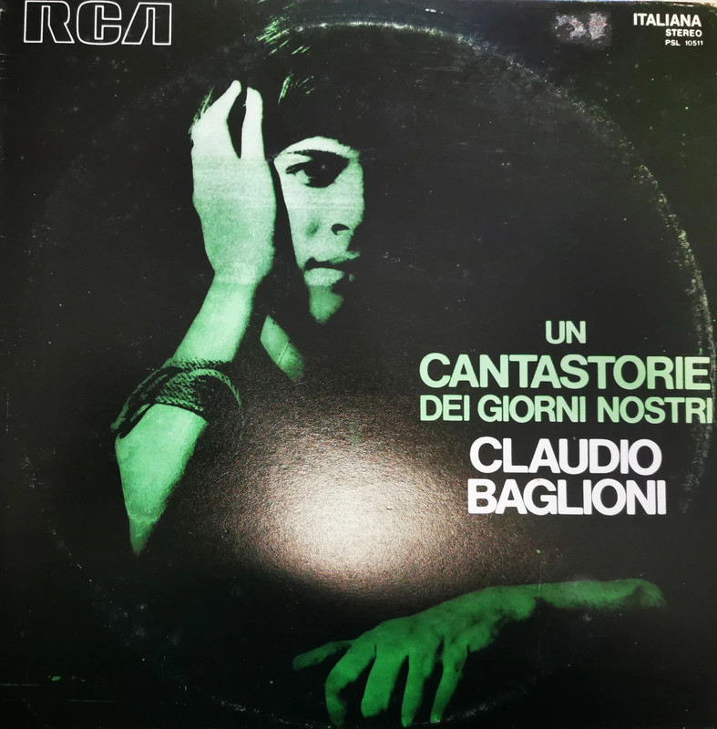Claudio Baglioni - Un Cantastorie Dei Giorni Nostri - LP Vinile 33 Giri Ristampa Ita 1975.