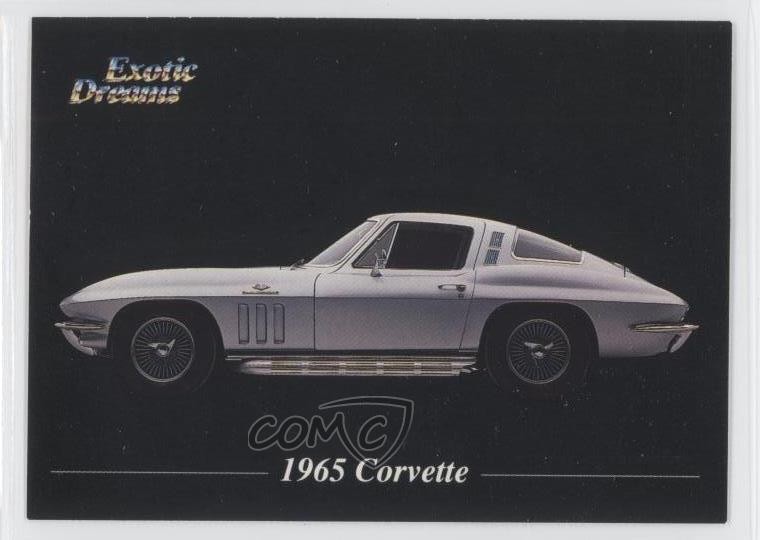 1992 All Sports Exotic Dreams 1965 Corvette #52 0b6