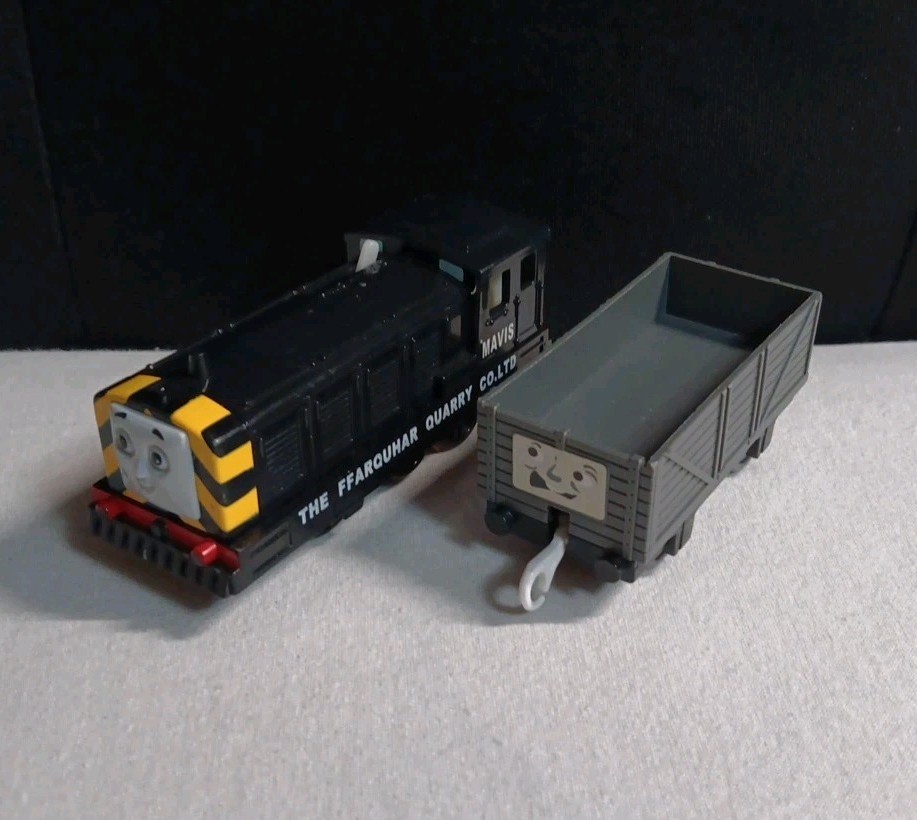 Trackmaster 2002 Mavis Diesel + Camion fastidioso Tomy Thomas & Friends - Testato