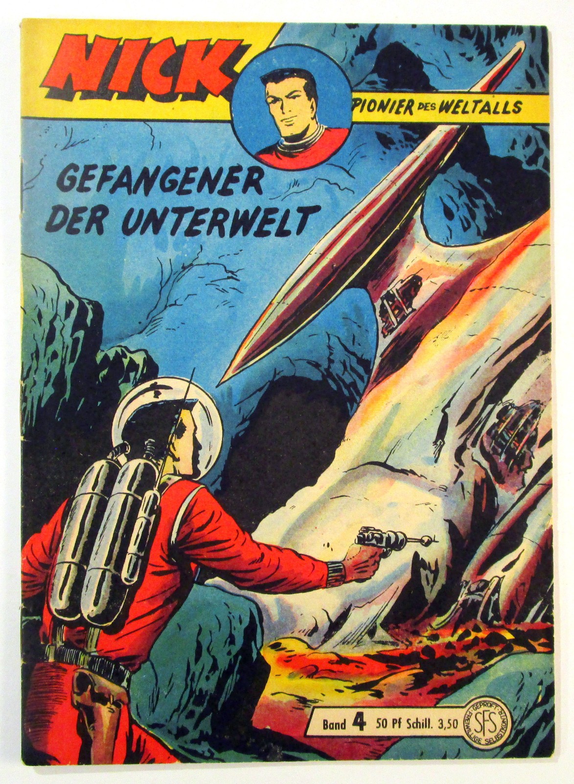 Nick Großband # 4 Prigionieri dell'Unterw..Original Lehning Editore 1959 Z da 1 a 2