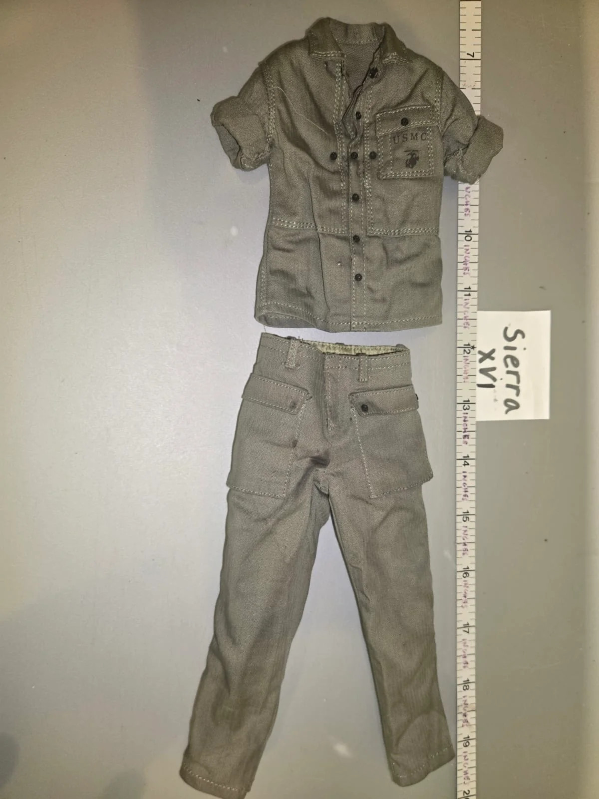 Uniforme marina USMC scala 1/6 seconda guerra mondiale