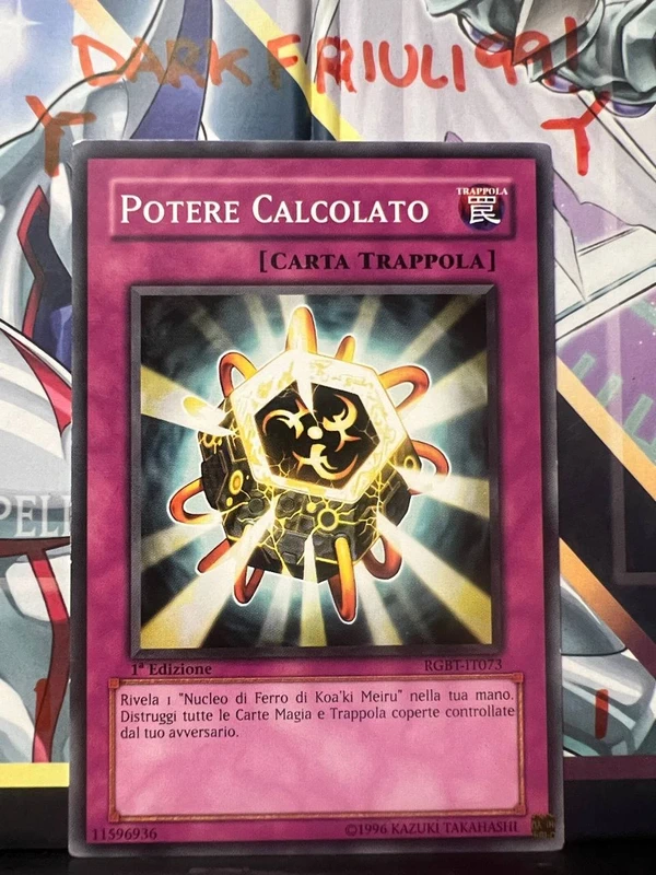YuGioh/edison - Potere calcolato RGBT-IT073 comune