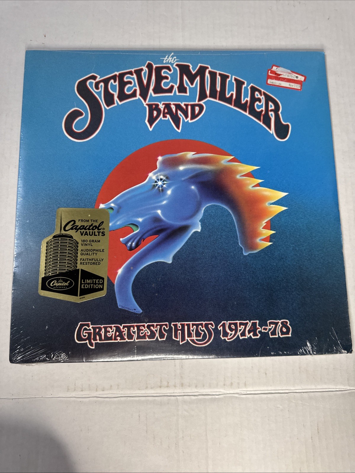 Steve Miller Band Greatest Hits LP vinyl 180 gram Capitol Vaults Ltd Ed-SEALED