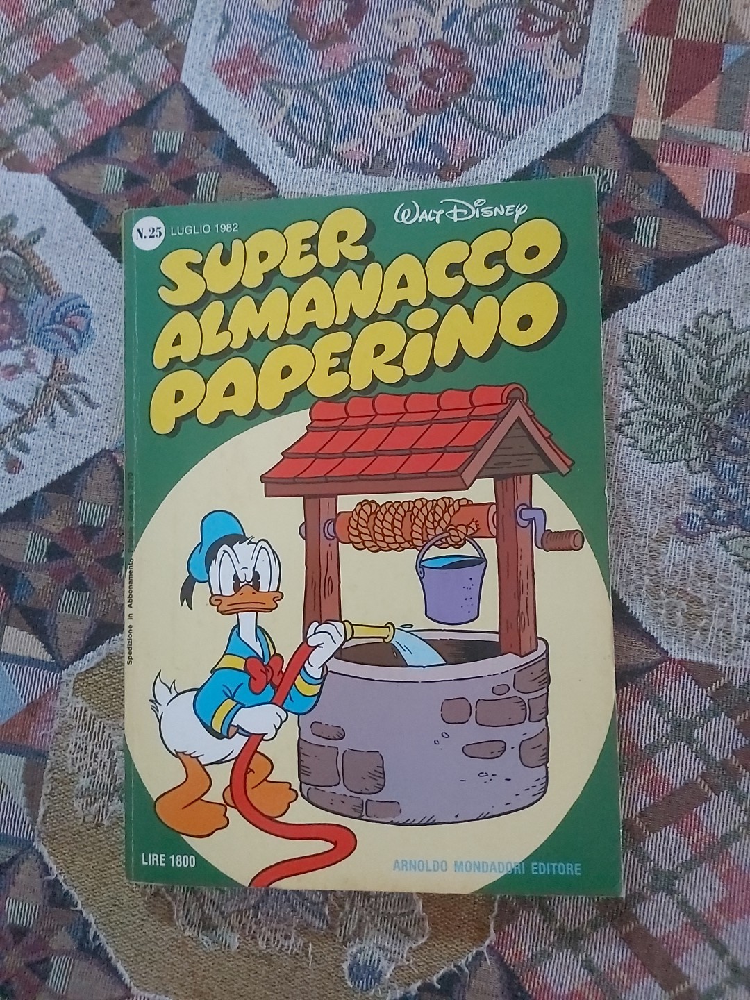 Walt Disney Super Almanacco Paperino N. 25 Del 1982 Seconda Serie