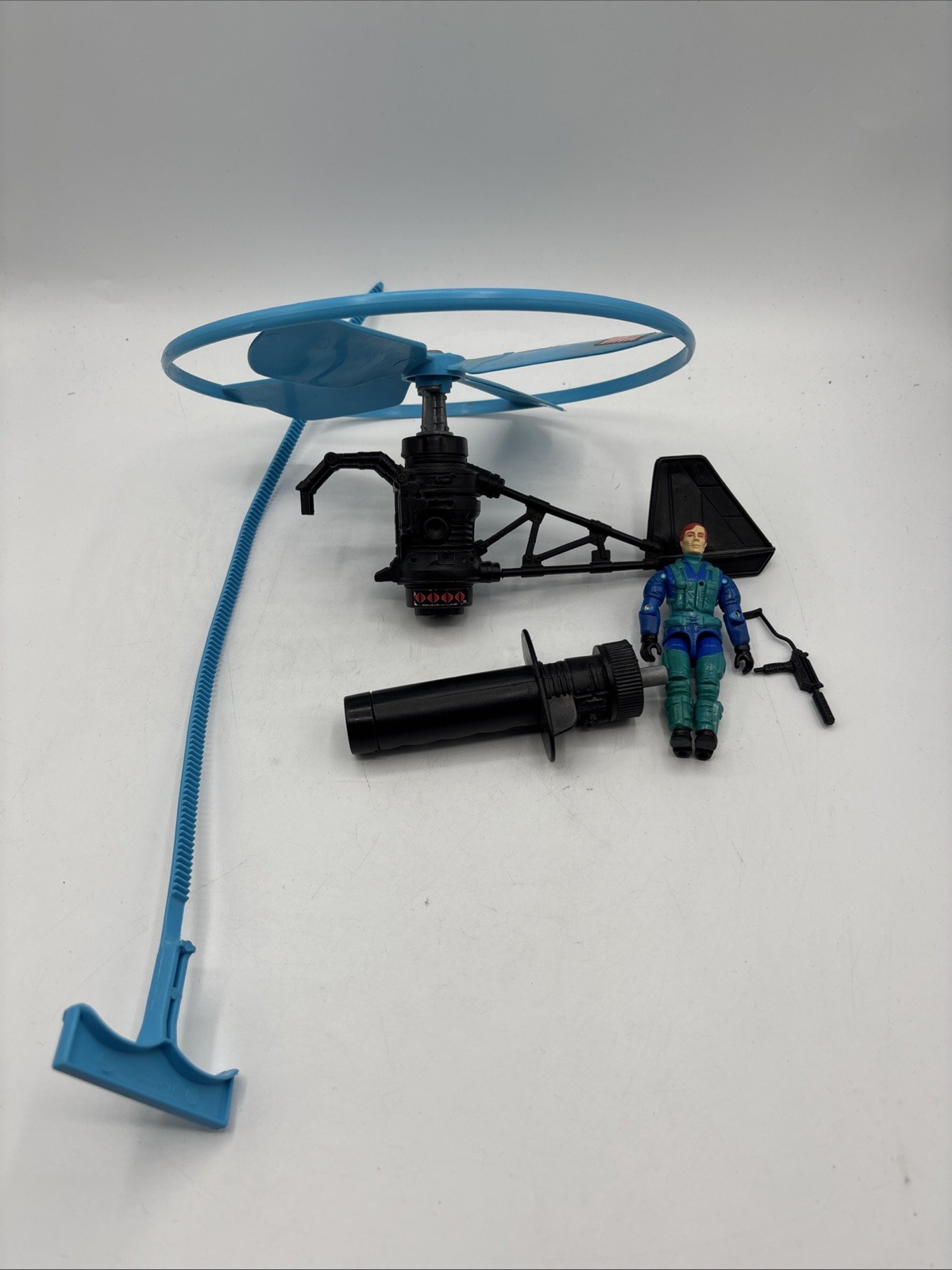 GI Joe Battle Copter con asso v2 action figure pilota 1992 Hasbro