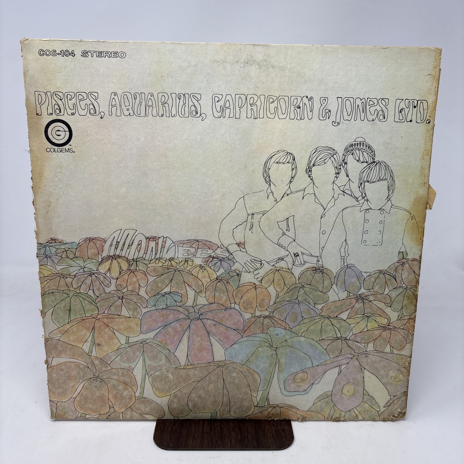 RARE 1967 MONKEES Pisces Aquarius Capricorn & Jones Vinyl LP Colgems COS104