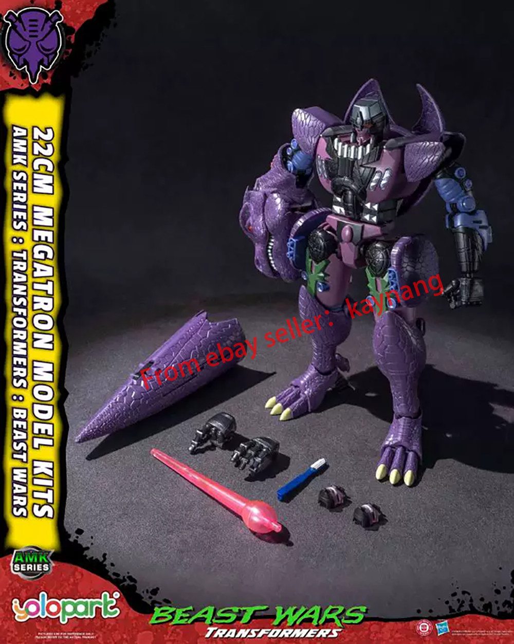 YOLOPARK AMK Series Transformers: Beast Wars Megatron Model Kit