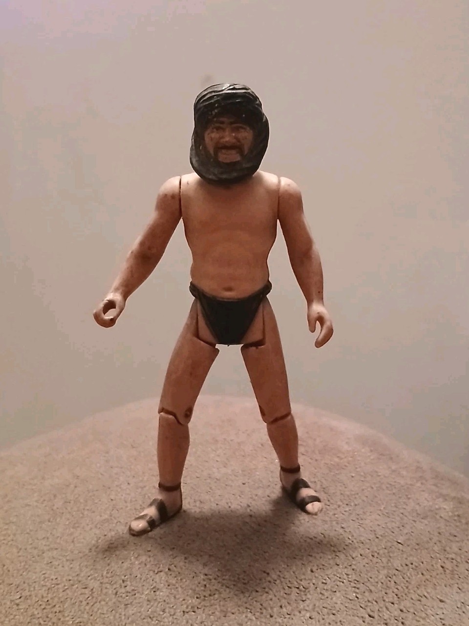 Figurina Kenner Indiana Jones I predatori dell'arca perduta Cairo Spadaccino 1982