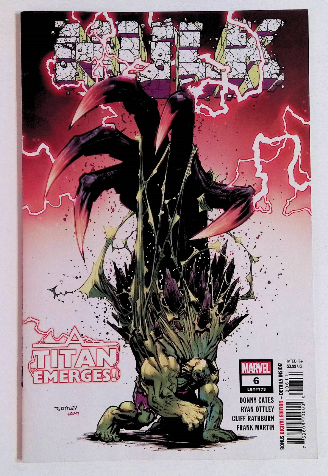 Hulk 6 Marvel Comics prima apparizione completa di Titano 
