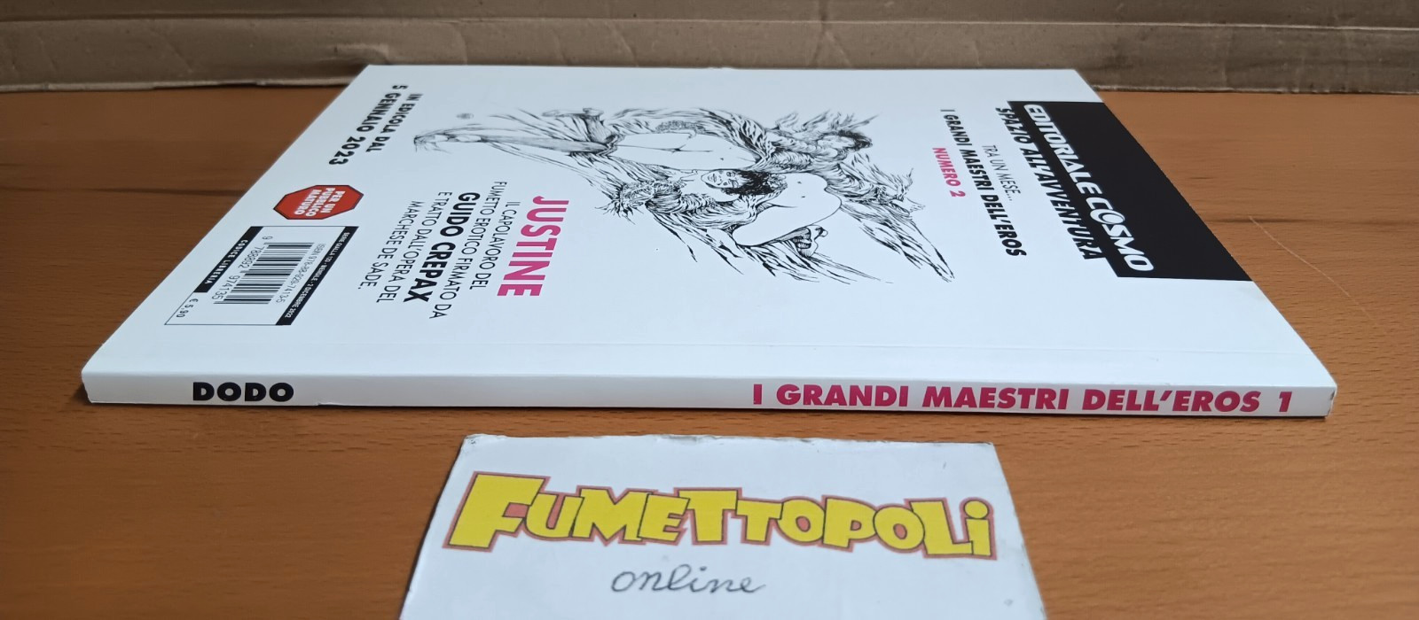 DODO I Grandi Maestri dell'EROS 1 Romanini Filippucci Editor. Cosmo 2022 OTTIMO