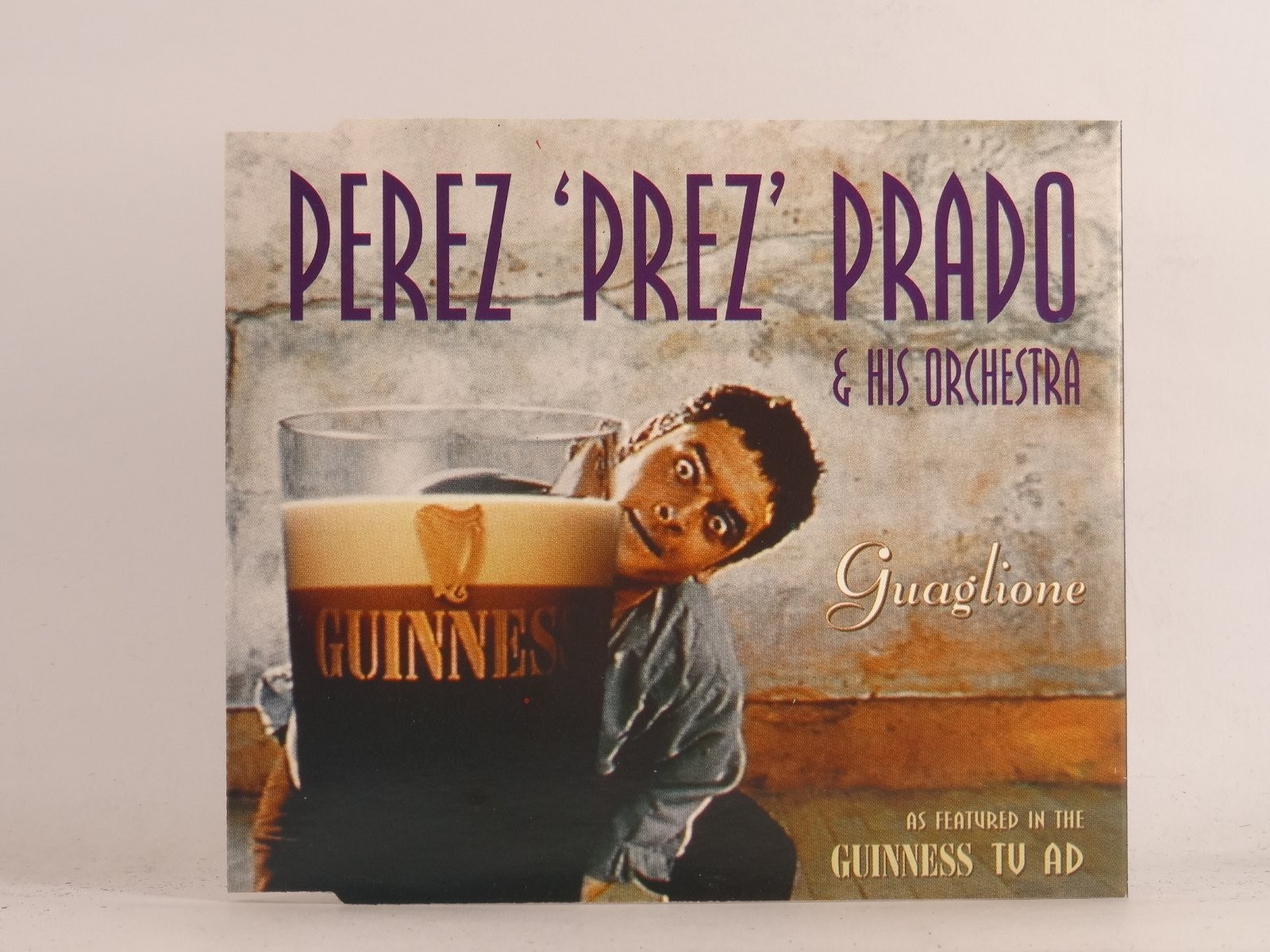 PEREZ 'PREZ' PRADO AND HIS ORCHESTRA GUAGLIONE (C77) 3 Track CD Single including