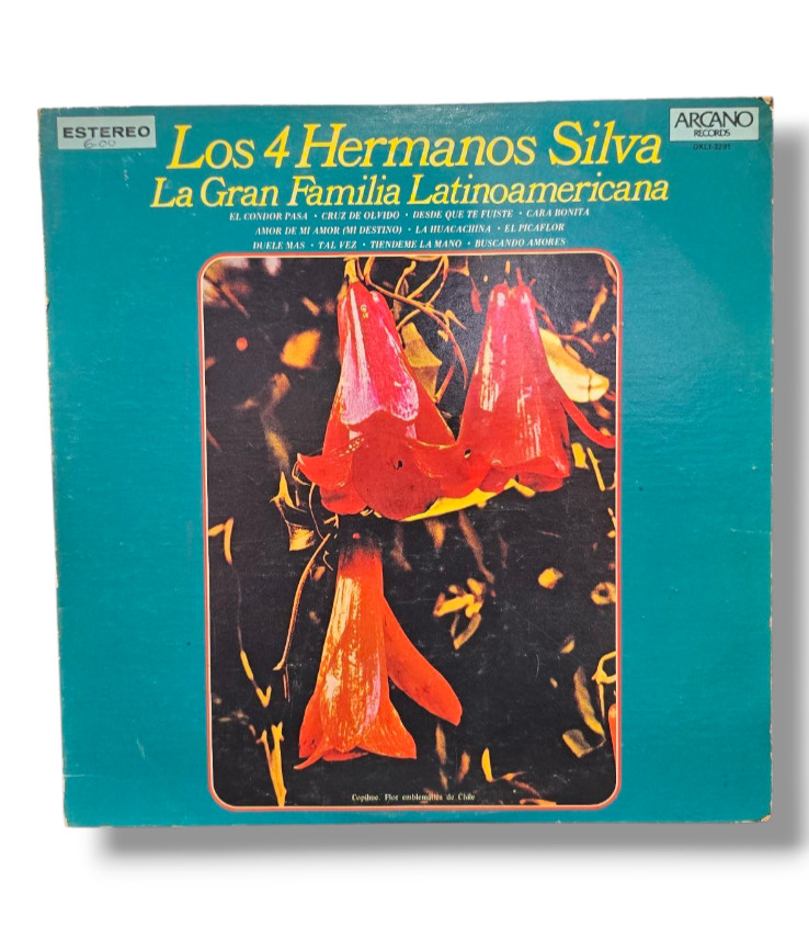 Los 4 Hermanos Silva La Gran Familia Latinoamericana Vinyl El Condor Pasa 1979