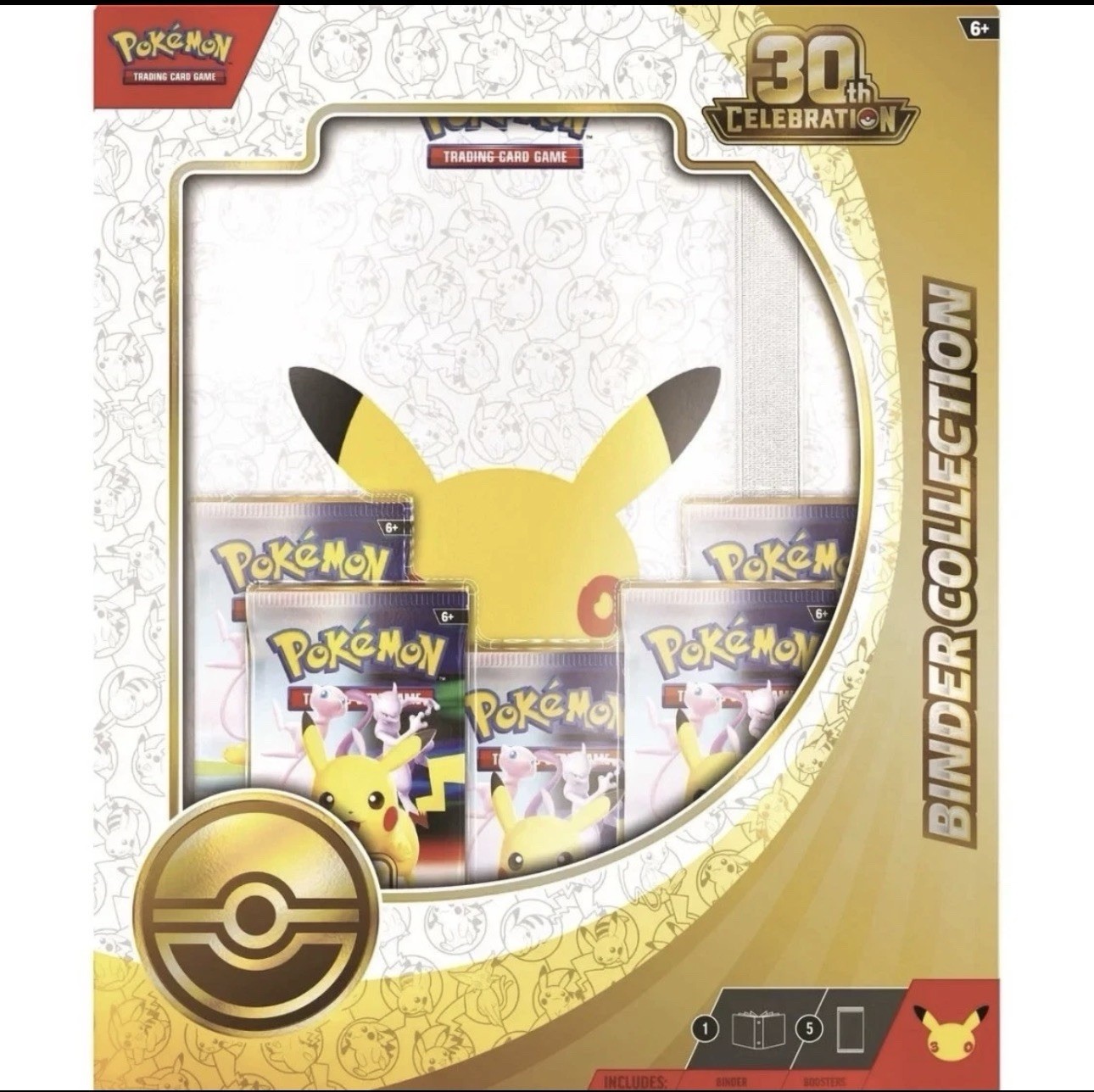 Pokémon TCG Celebrations 30th Anniversary Binder Collection Booster