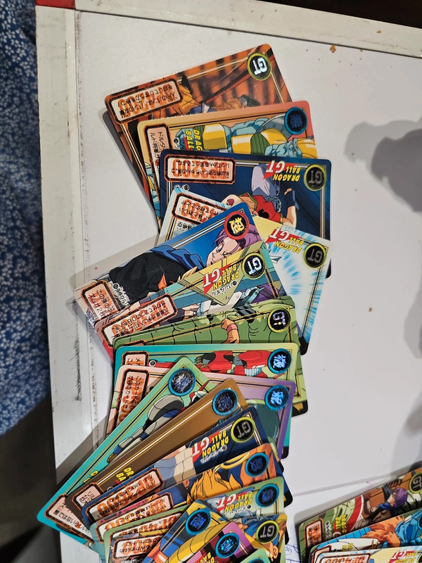 Trading cards dragon Ball