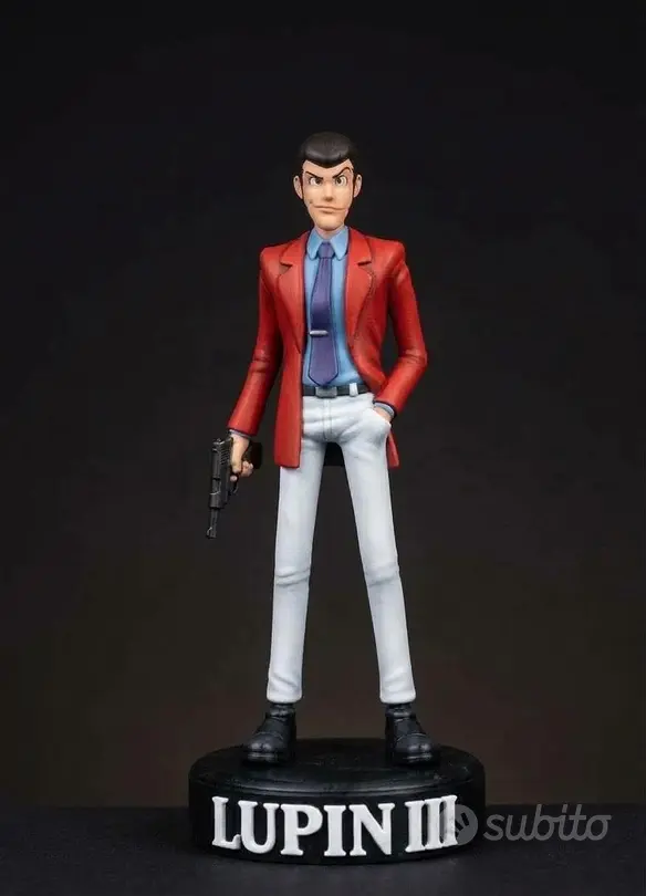 Statuetta Lupin III da dipingere