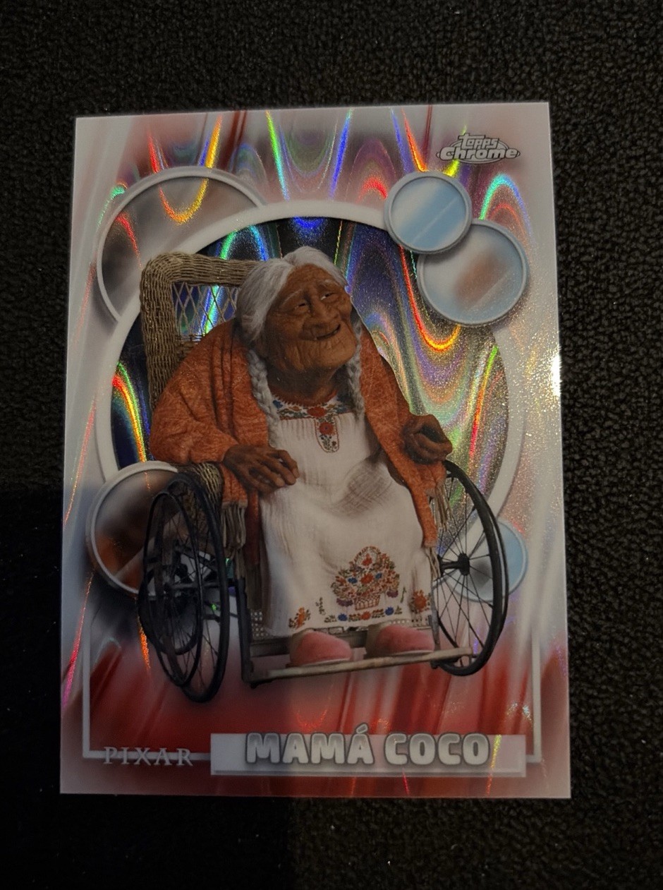 2026 Topps Chrome Disney Mama Coco #125 Coco Raywave