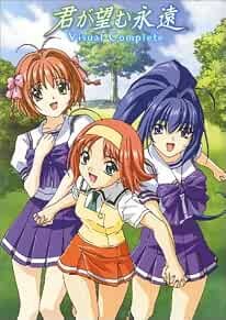Kimi ga Nozomu Eien Visual Libro Completo Giappone Libro Form JP