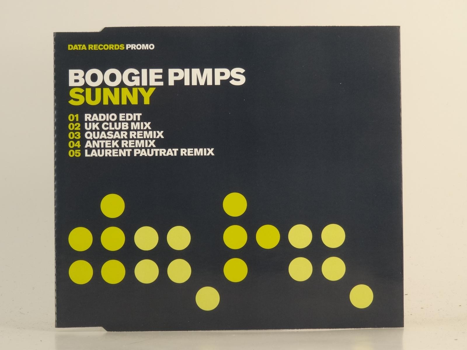 BOOGIE PIMPS SUNNY (H1) 5 Track Promo CD Single plus Picture Sleeve DATA RECORDS