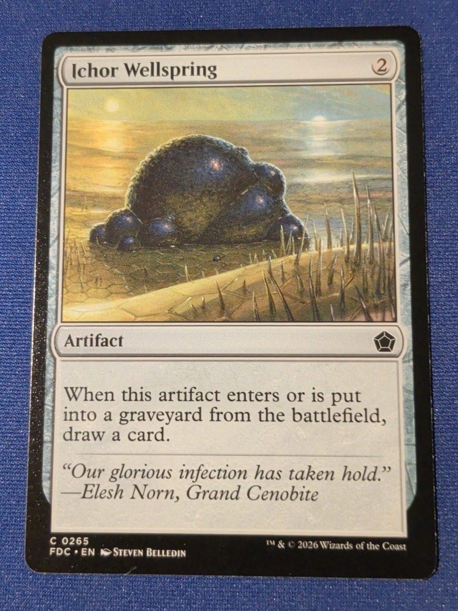 Ichor Wellspring Foundations Commander #265 quasi nuovo MTG