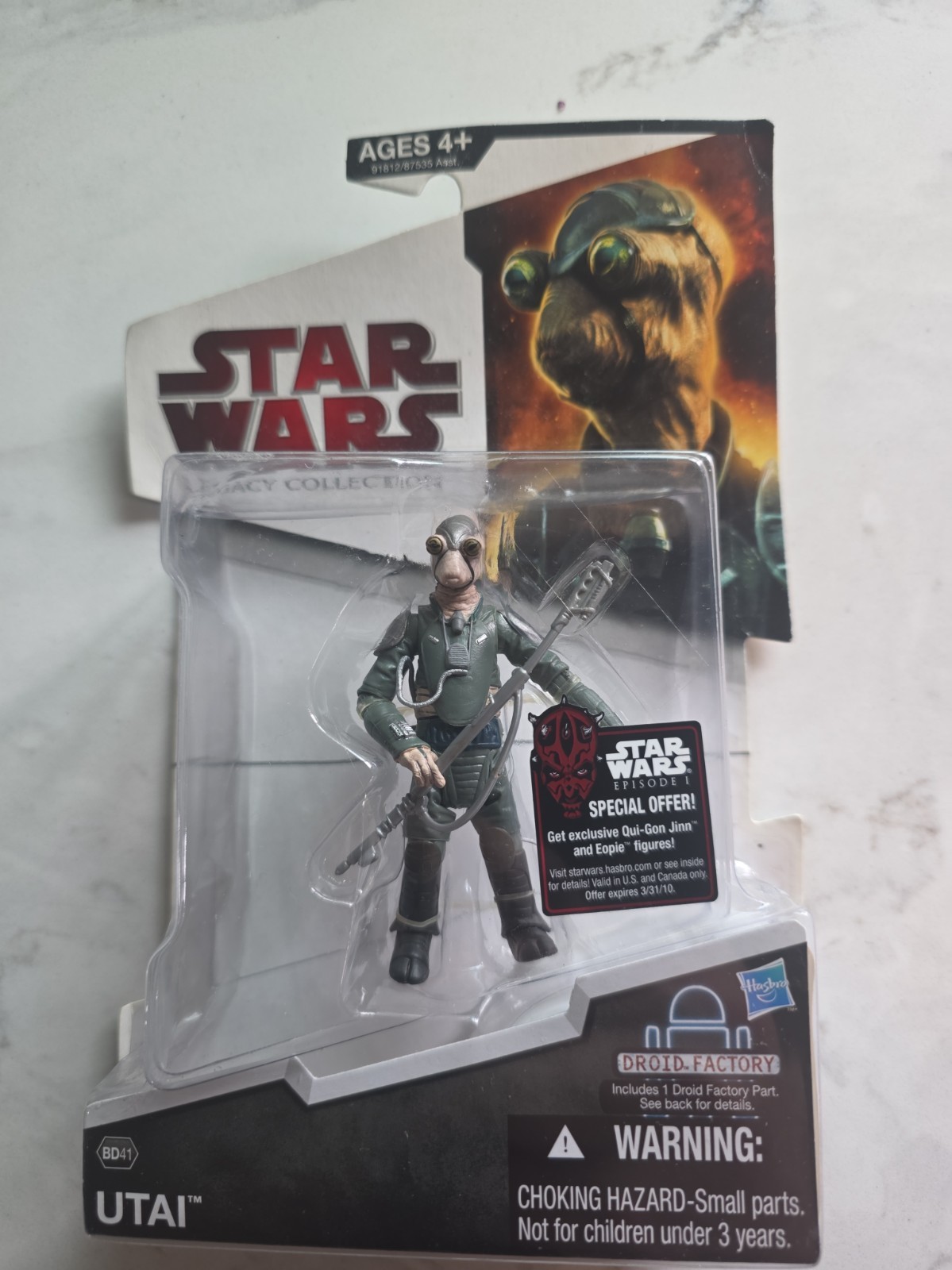 2009 Star Wars: Legacy Collection UTAI BD41 Build-a-Figure