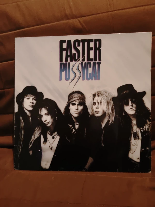 LP Faster Pussycat - omonimo - 1987