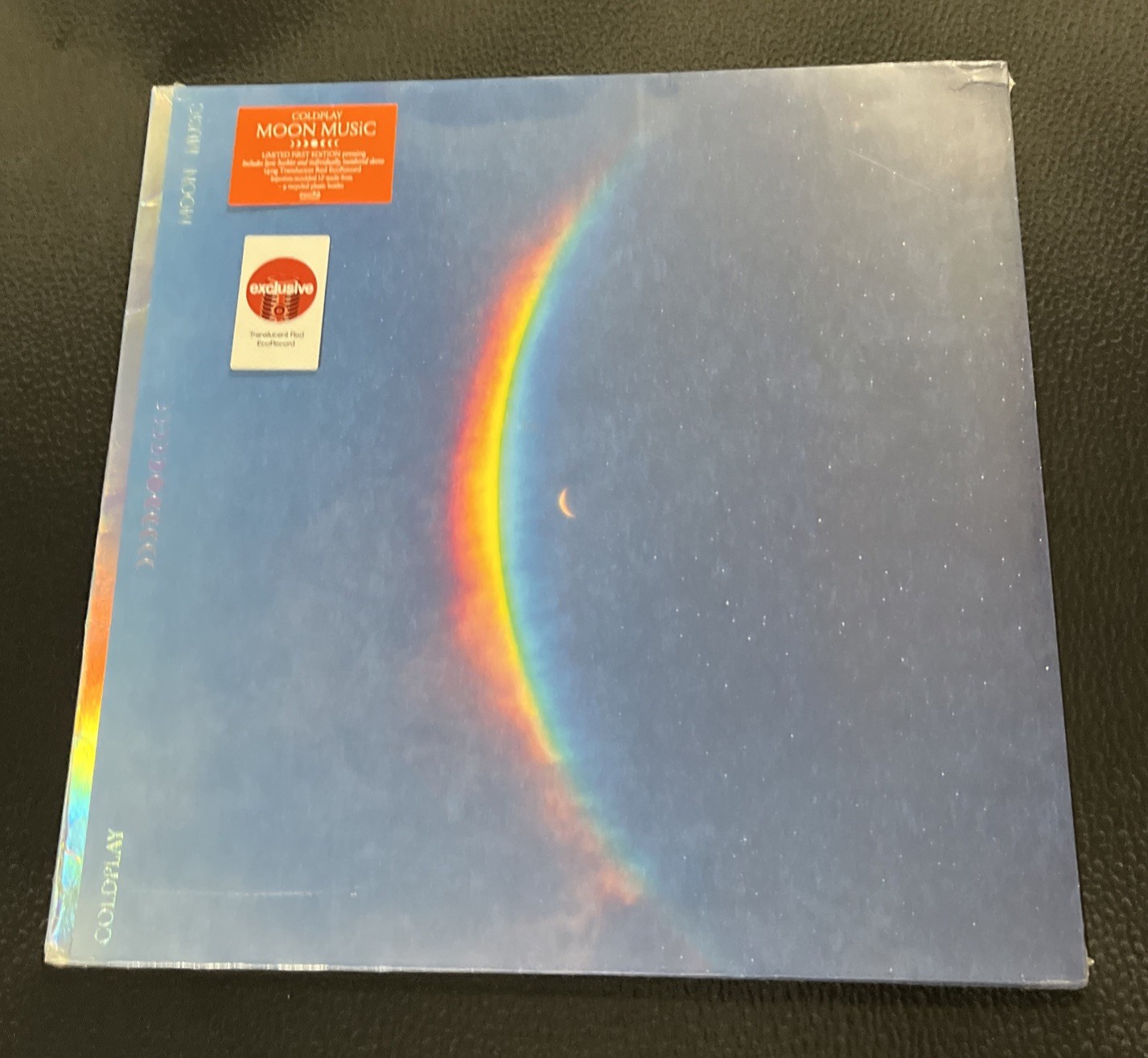 Coldplay Moon Music Target Exclusive Translucent Red Vinyl Brand New Sealed