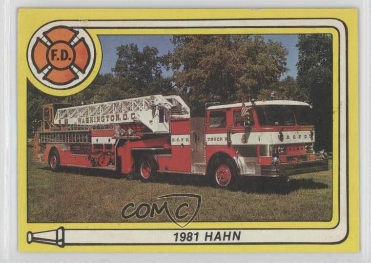 1983 KF Byrnes Vigili del Fuoco 1981 Hahn #2 1md