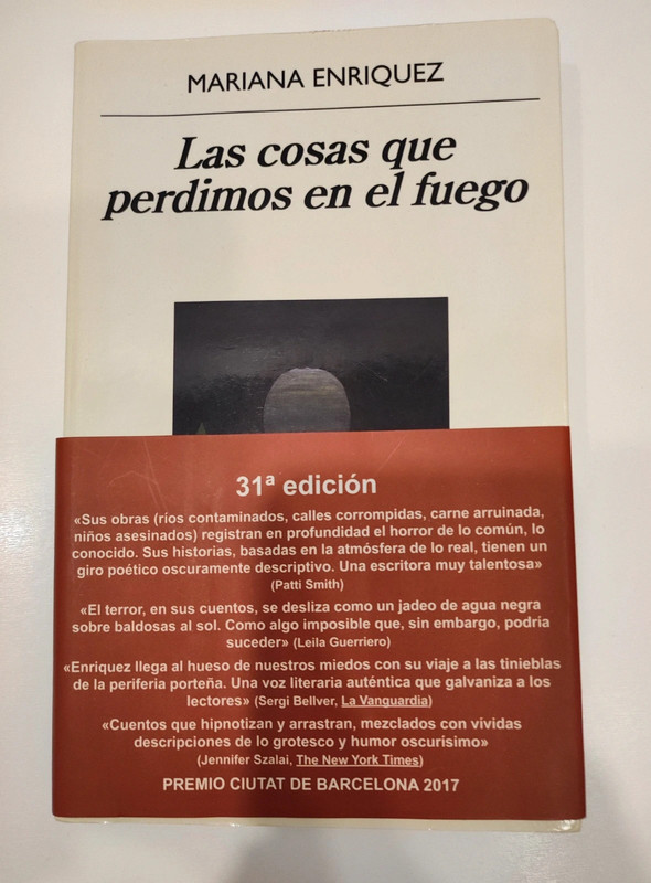 Libro Las cosas que perdimos en el fuego