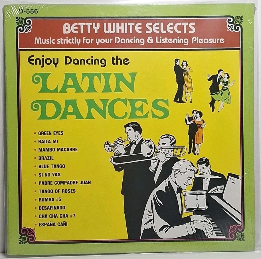 Betty White Selects Enjoy Dancing The Latin Dances LP NEW Factory Sealed Rare