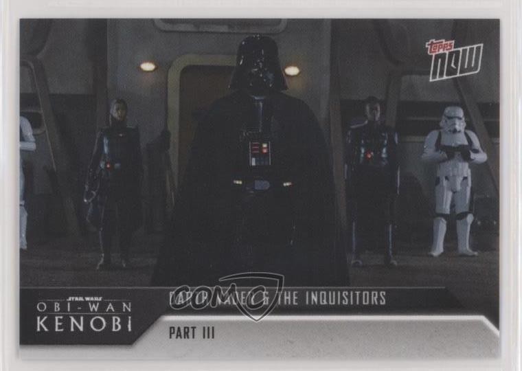 2022 Now Star Wars Obi-Wan Kenobi Part III Darth Vader The Inquisitor and s 2f4