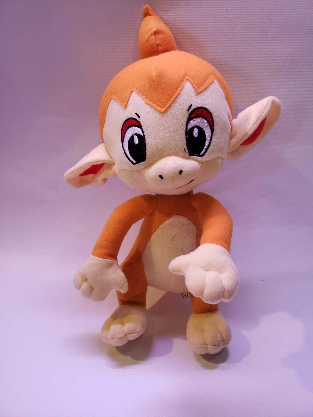 Pokemon Chimchar 9” Plush Monkey Pokemon Fire Tail Toy Factory Nintendo (H3)