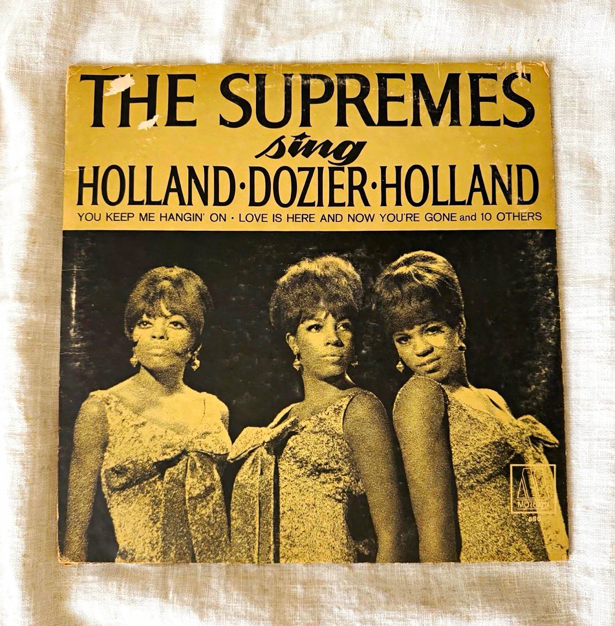 The Supremes Sing Holland Dozier Holland LP 1966 Motown 650 Mono Original Vinyl 