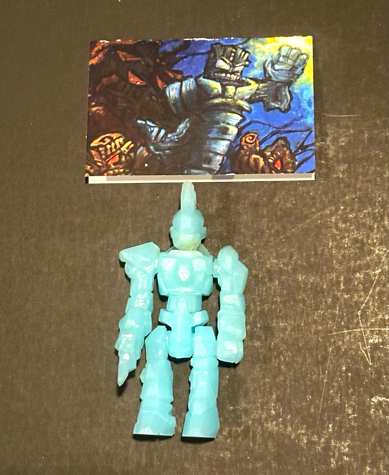 Distanziato Design Geodaxus Prototipo Resina con scheda Glyos Onell design 