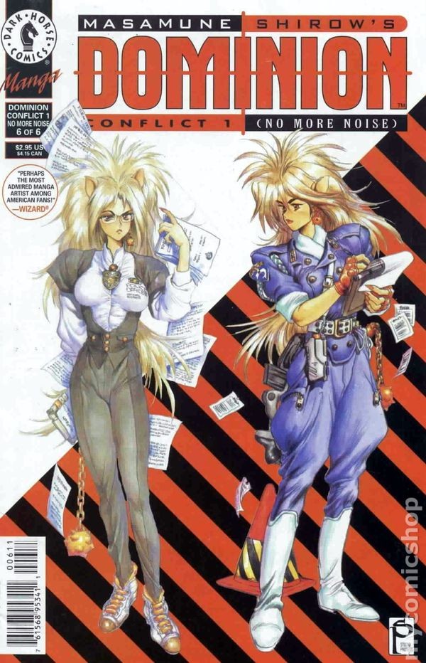 Dominion Conflict 1 #6 FN- 5.5 1996 Immagine Stock Basso Grado