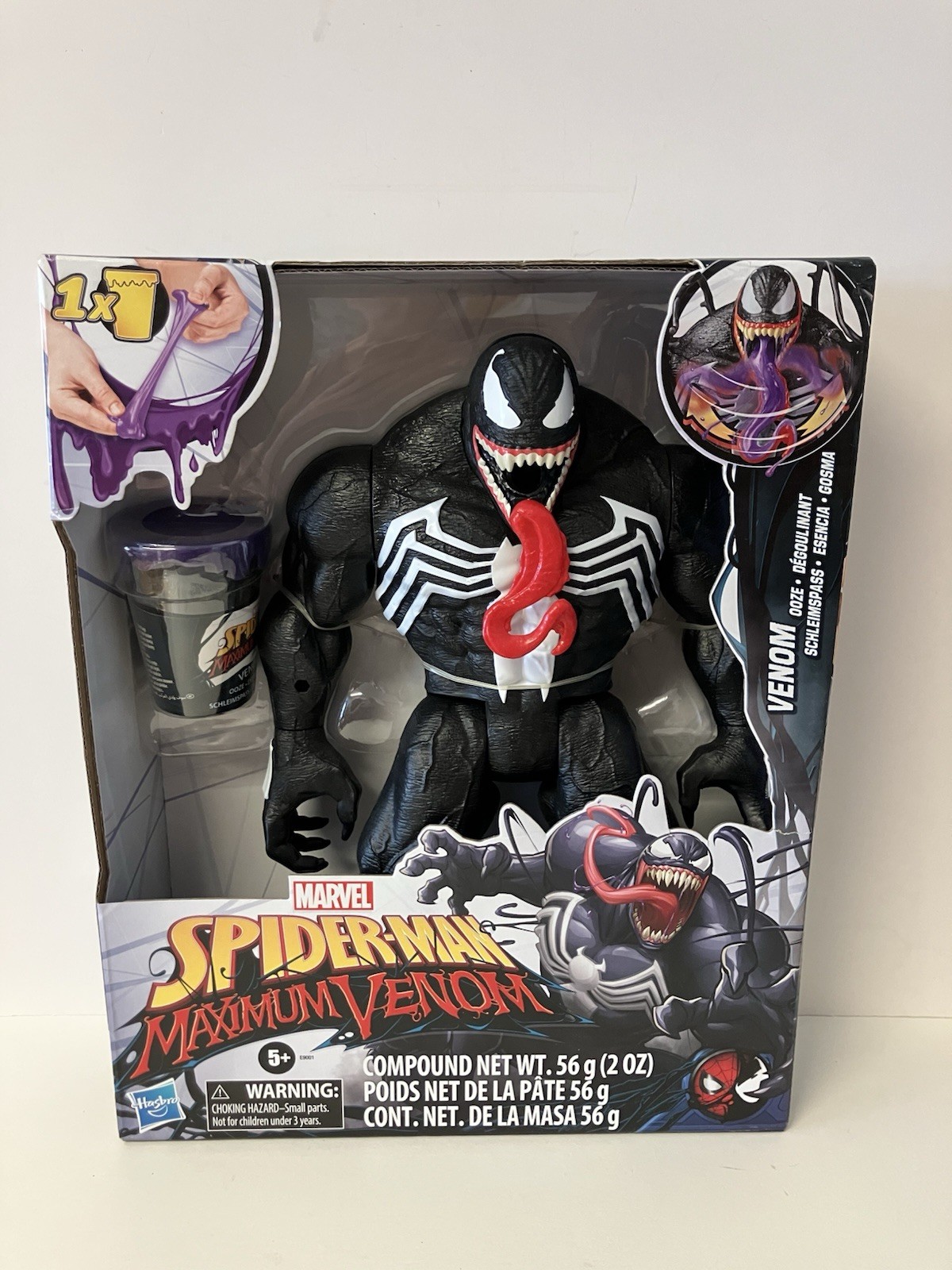 2020 Spider-Man Maximum Venom Ooze 12.5-Inch Figure w/ Ooze Slime Hasbro SEALED