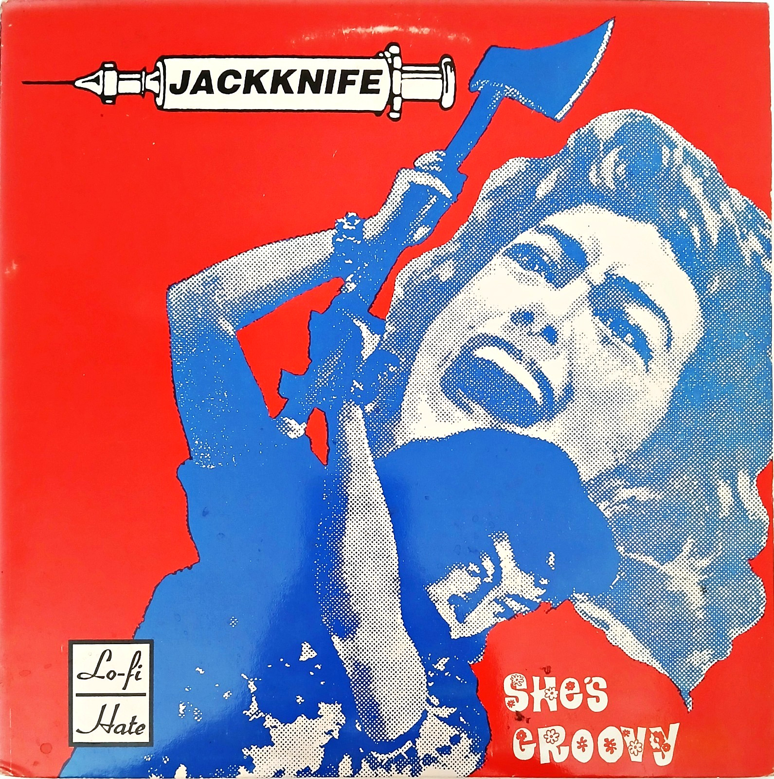 Jackknife ‎- She's Groovy - 1992 Vinyl EP - Alternative / Blues Rock