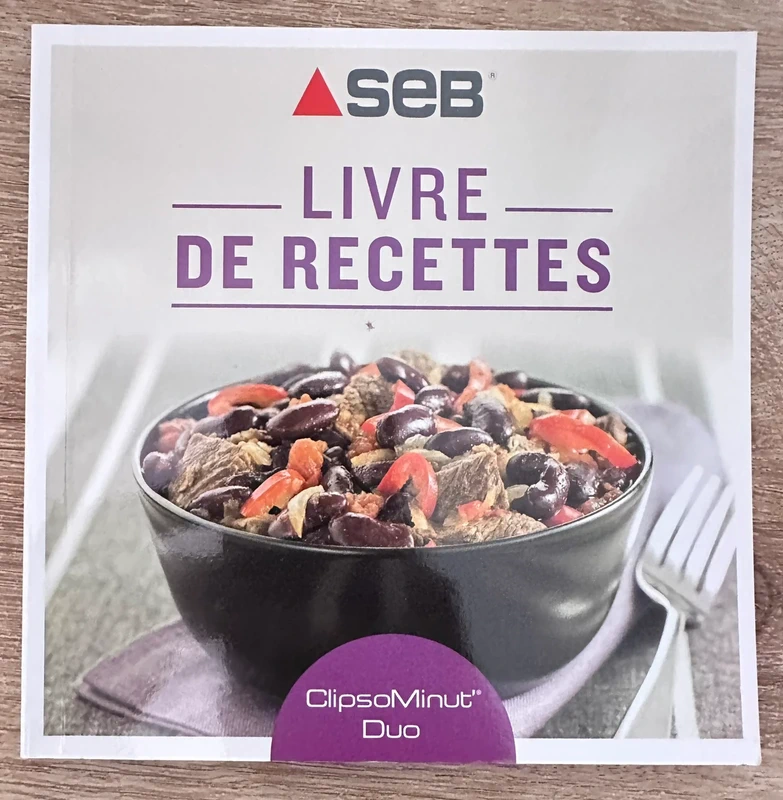 Recettes SEB clipso minut