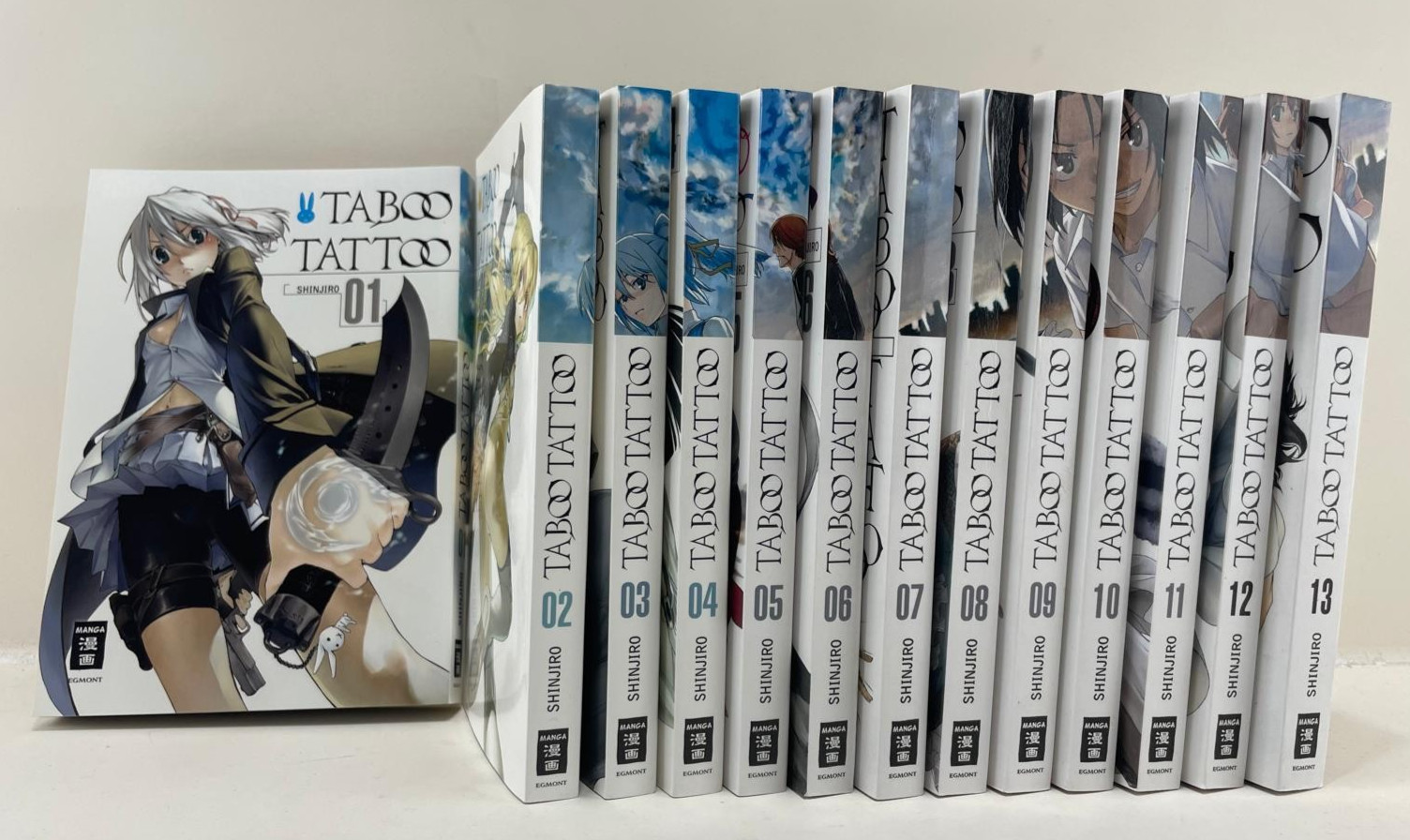 Taboo Tattoo 1-13, set completo, ottime condizioni, action manga, italiano