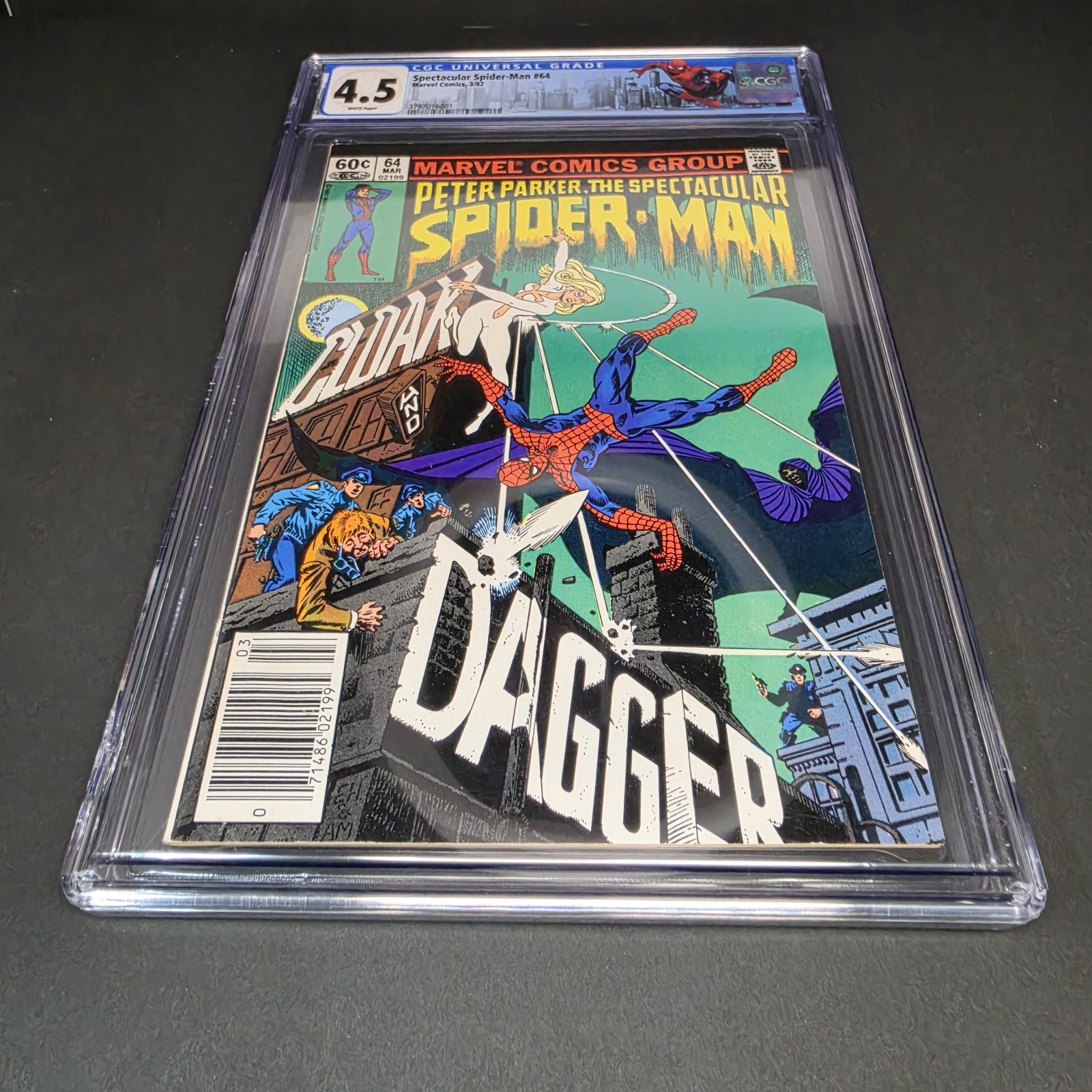 The Spectacular Spider-Man #64 Marvel Comics marzo 1982 CGC 4.5 