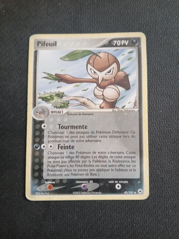 Carte Pokemon Pifeuil 45/101