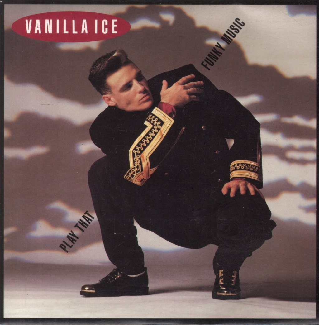 Vanilla Ice Play That Funky Music 7" Vinile UK SBK 1991 45 RPM