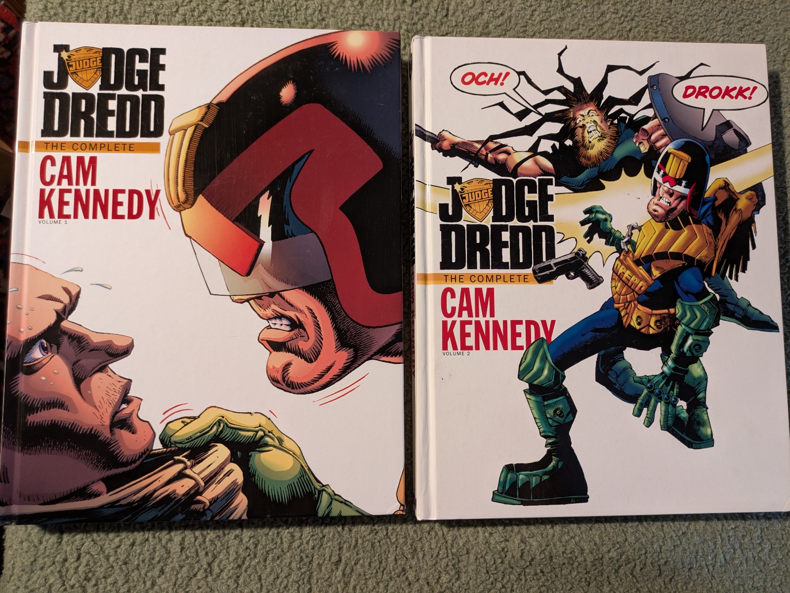 Judge Dredd di Cam Kennedy, Vol 1.&2, oversize HC, IDW (inglese)