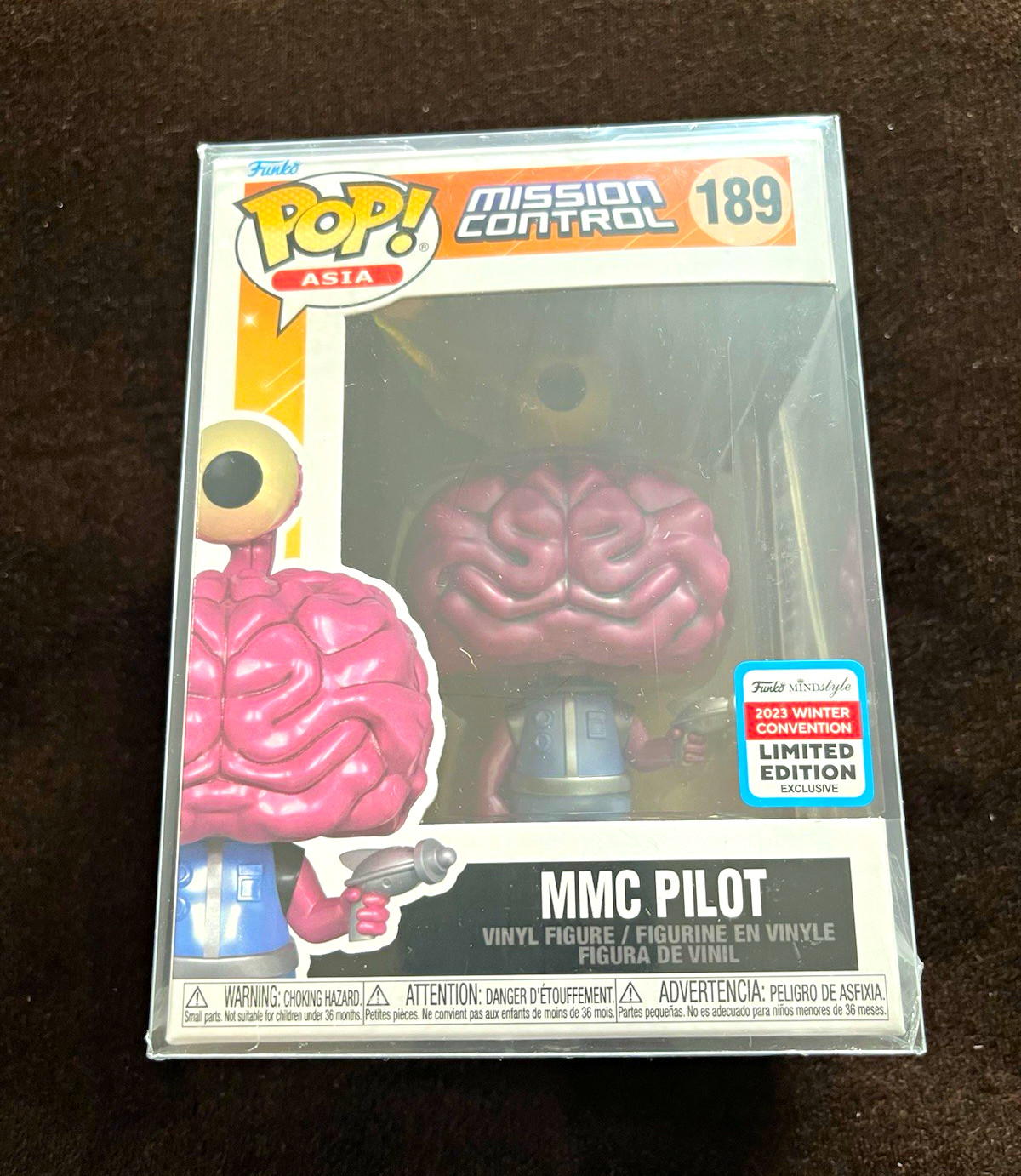 Funko Pop! Asia Mission Control MMC Pilot #189 Vinyl Figure Exclusive LE