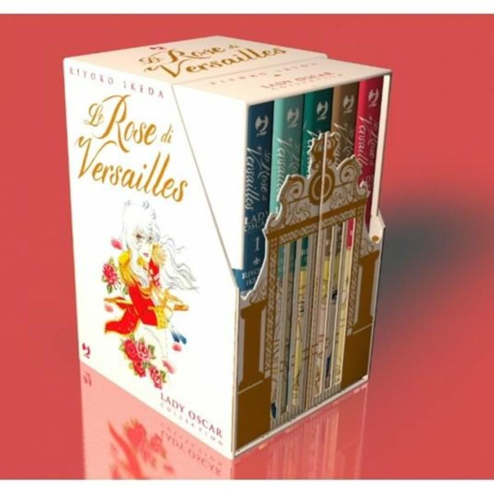 Ryoko Ikeda LADY OSCAR COLLECTION - LE ROSE DI VERSAILLES BOX (VOL 1-5) J-Pop