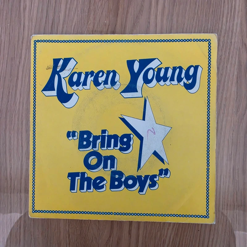 Disque vinyle 45t karen young