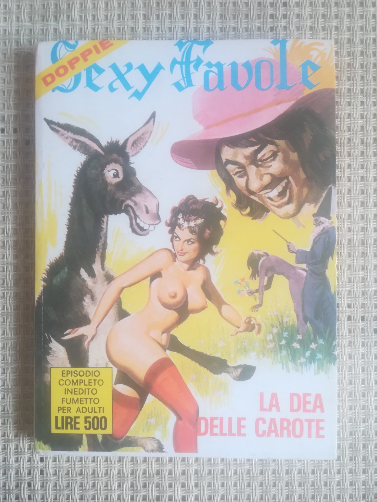 SEXY FAVOLE DOPPIE "LA DEA DELLE CAROTE" Anno III n. 21 GEIS 1975